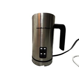 Hamilton Beach Milk Frother and Warmer Stainless Steel 43565C NIB Electric